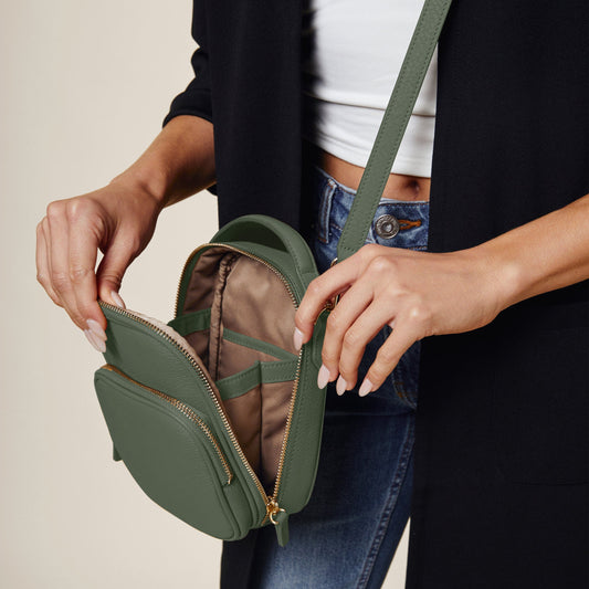 Meadow Small Sling Bag Moss